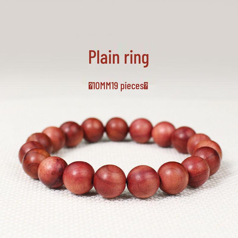 Sandalwood 10MM Single Loop Bracelets - Unisex Buddhist Beads Rosary Jewelry
