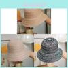 Summer Fashion Bucket Hat With Breathable Polyester And Wide Brim For Women