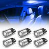 SEALIGHT T10 LED Position License Plate Super Beam Wide Thick Room License Plate Clearance Small Vehicle Inspection Set of 6 Lamps, Lights, Bright,