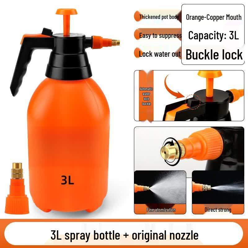 TURBOSUN 3-Liter Manual Pressure Sprayer