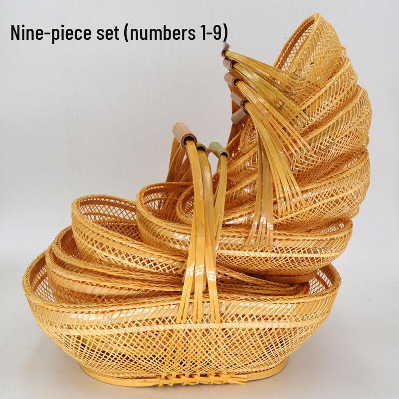Handmade Bamboo Woven Baskets