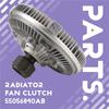 Car Radiator Fan Clutch 55056840AB Fits For Dodge Ram Pickup 1500 2500 3500 4000 V8 5.7L 2009-