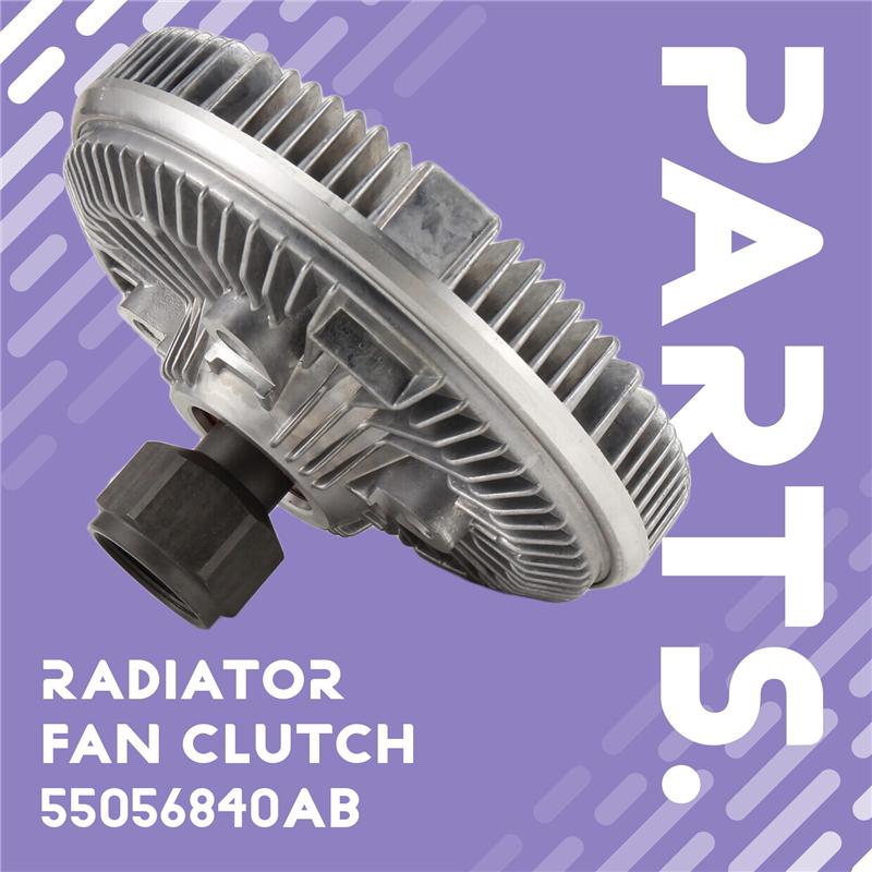 Car Radiator Fan Clutch 55056840AB Fits For Dodge Ram Pickup 1500 2500 3500 4000 V8 5.7L 2009-
