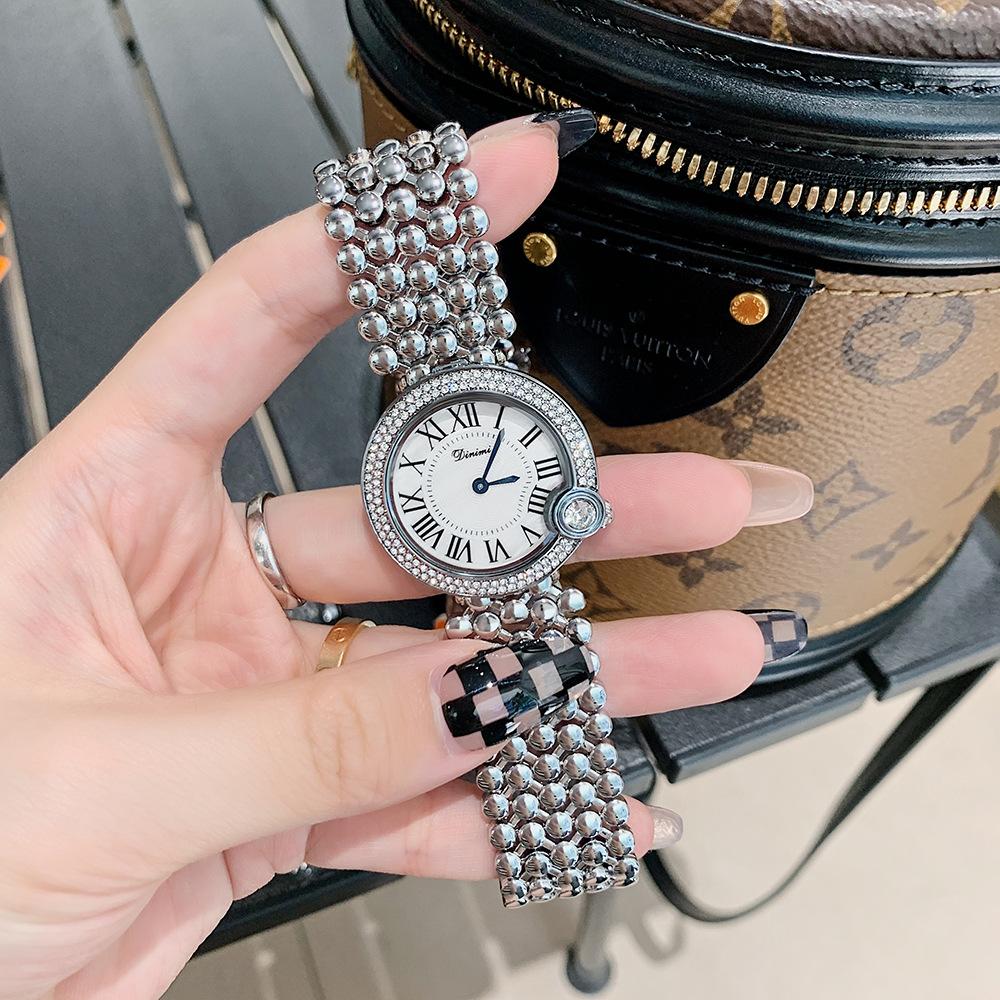 Women's Watch New Small Round Watch Temperament Watch Women's Ins Design Light Luxury Niche Women's Watch