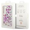 Etui Do Samsung Galaxy S23 Plus Guess Flower Collection Białe
