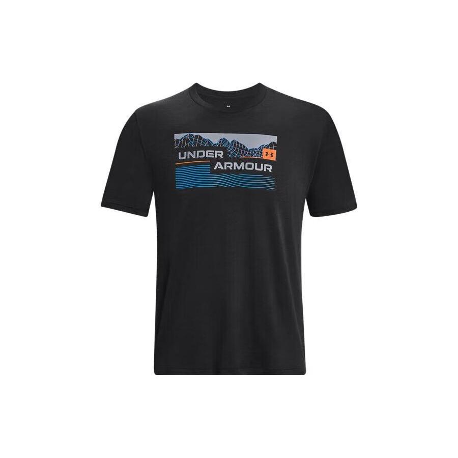 Under Armour Outdoor Mountain Sea T-shirt Black Men s 1377560-001 XL