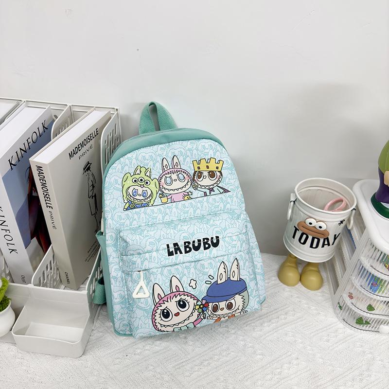 School Bag New Large-capacity Bag Labubu Cloth Cute Primary School Backpack Backpack School Bag