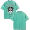 Washed Stray Kids Evil Skzoo Combo Peripheral Print Summer Short Sleeve