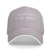 Vintage Funny I'm Just Here for My Nephew Casual Baseball Cap Spring Trucker Hat Outdoor Sport Snapback Cap Men Baseball Caps