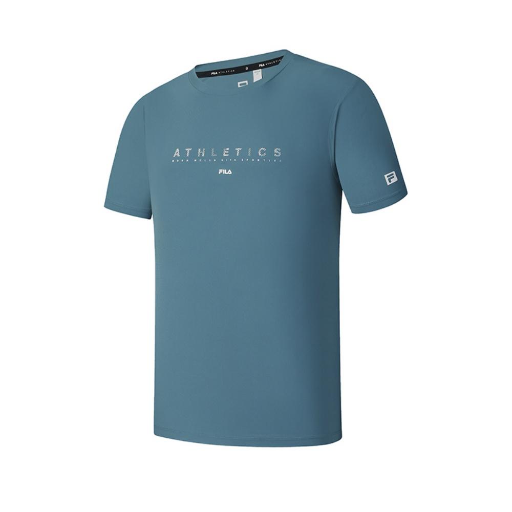 New FILA AthleticsFitness Collection T Shirt Men's Blue Duck Edge DB A11M521114F-DB