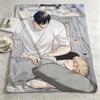 Comic LLove Is An Illusionn Throw Warm Soft Flannel Blanket Multiuse for Sofa Bed Camping Travel Nap