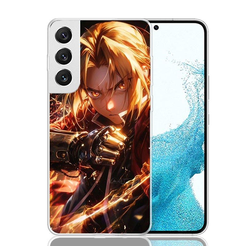 Anime F-ullmetal A-Alchemist Phone Case For Samsung Galaxy S26 S25 Edge S24 S23 FE S22 Ultra S21 Plus S20 + Fundas Cover Coque G