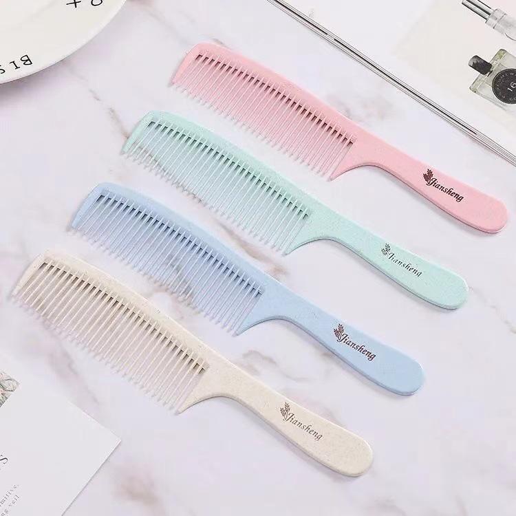 Korean Style Wheat Straw Hair Styling Comb for Men and Women with Independent Packaging, Multiple Options Available.