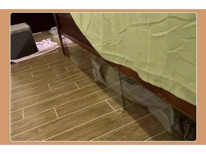 Transparente Unterbett-Blende: Katzenschutz Staubdichte Barriere für Betten & Sofas