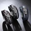 Trendy Norse Viking Men Bracelet Fashion All-match Multi-layer Braided Leather Bracelets Scripture Compass Birthday Party Gifts