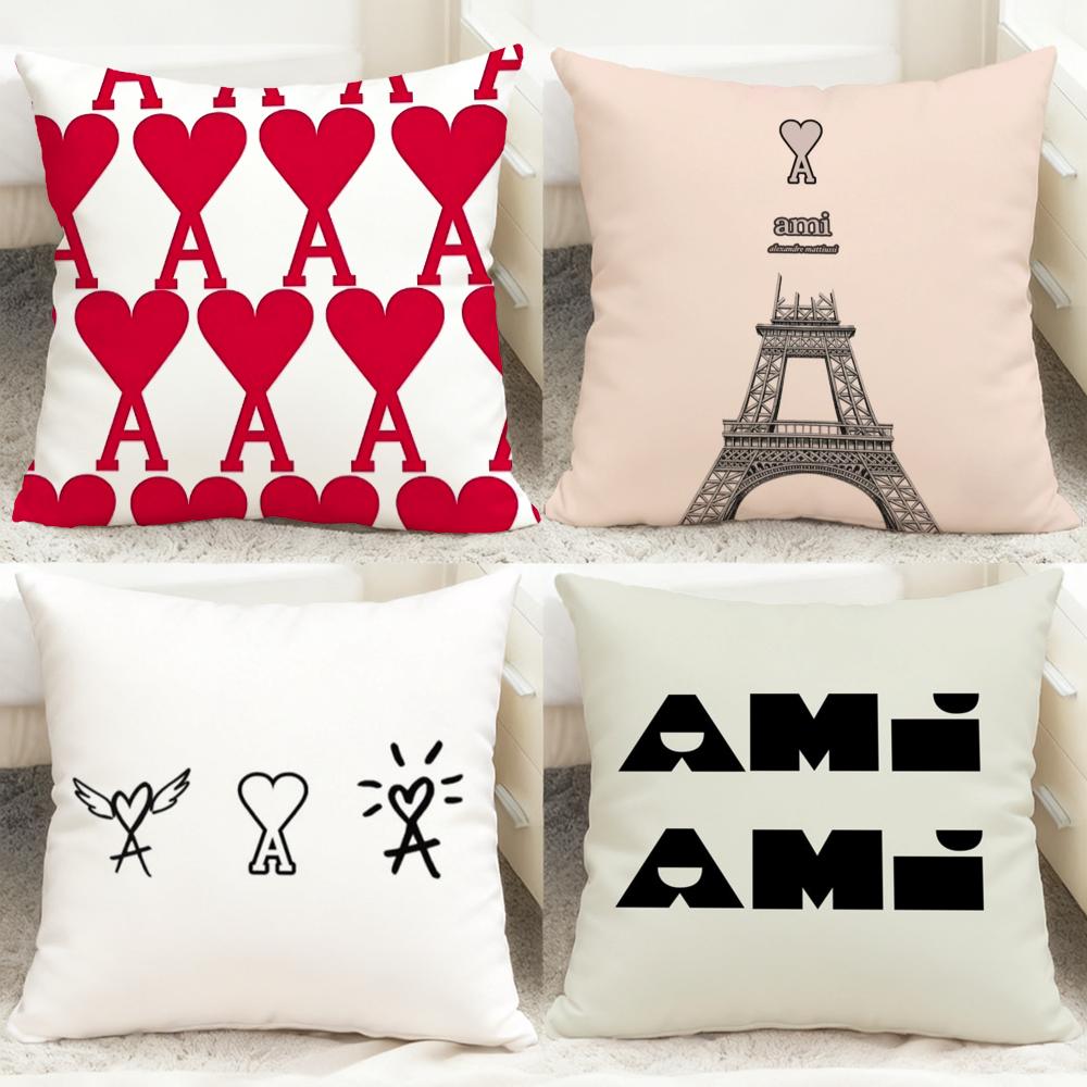fashion luxury A-Ami Cushion Cover Comfortable Reversible Pillow Cover Ideal for Car Sofa Bedroom & Beyond