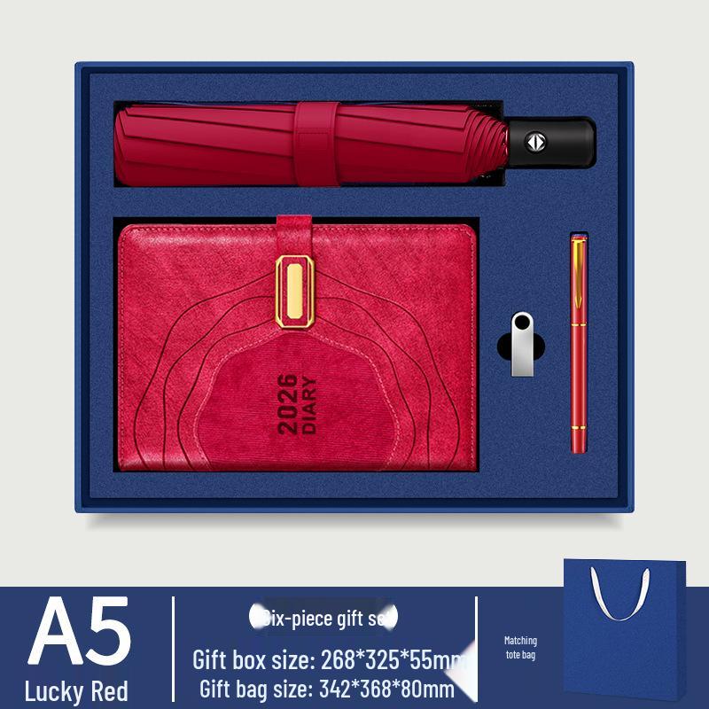 2026 Premium Engraved Notebook – Ideal for Students & Colleagues, Perfect as a Work Diary or Gift