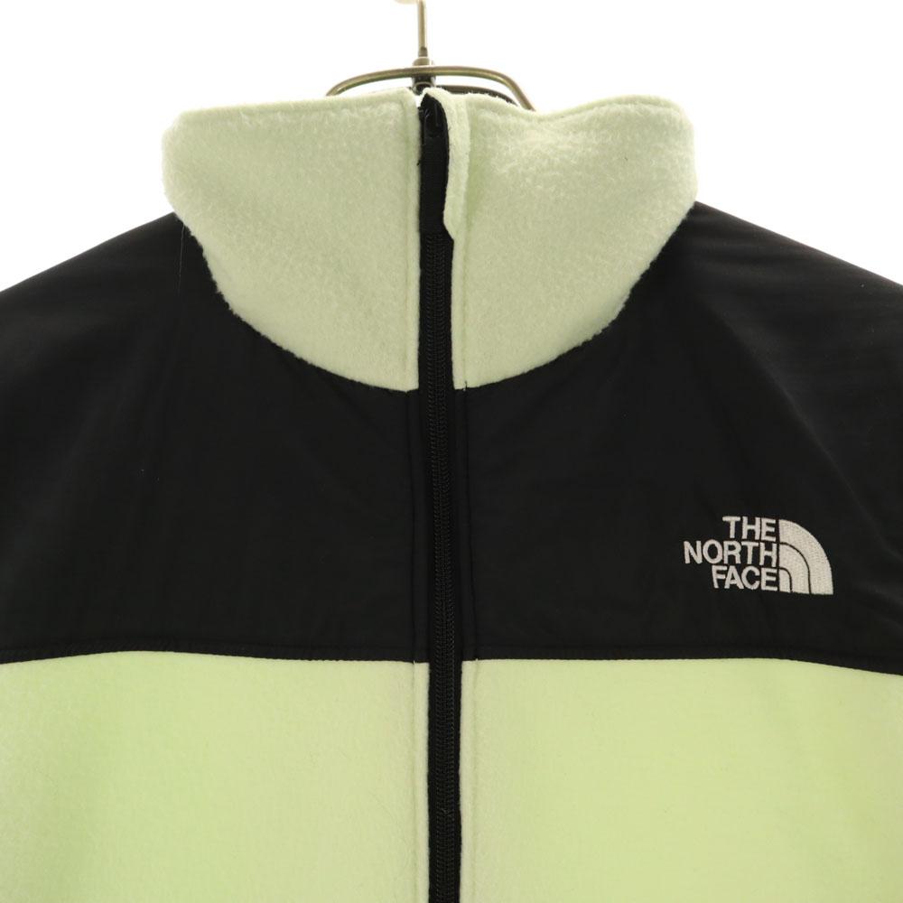 The North Face NLW22304 Mountain Micro Fleece Jacket S Green System Women Used