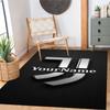 Juventus Customized Name Carpet Design for Kitchen Balcony Playrooms Entryway Anti-slip Rug Office home decor Gift for Festivals