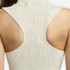 Nike W Nsw Chill Knit Mock Neck Ribbed Cropped Tank 'BROWN' FN3678-104