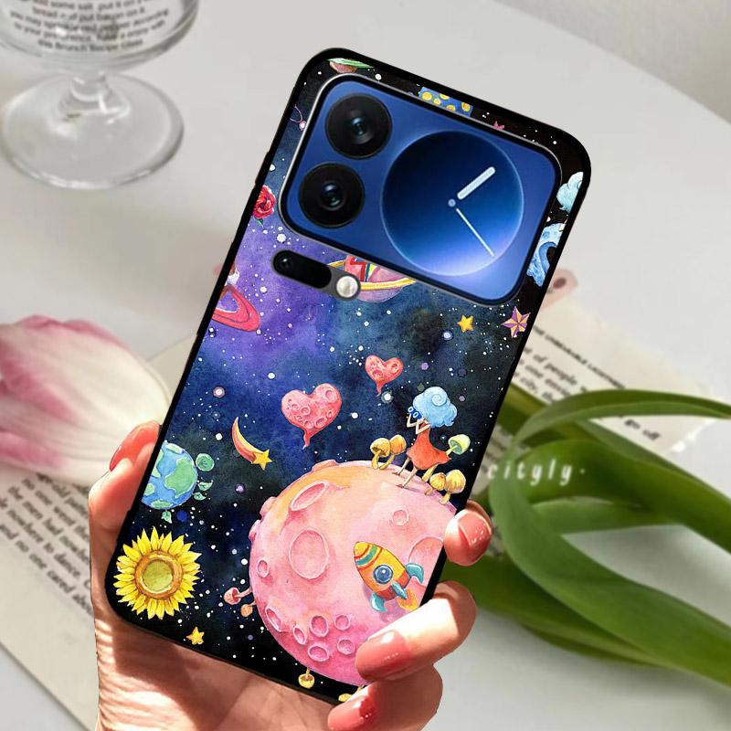 For Xiaomi Mi 17 Pro Max/17Pro Case Fashion Shockproof Protective Back Cover For Xiaomi 17 ProMax Soft TPU Silicone Phone Fundas
