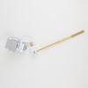 Strong Plastic Side Mount Toilet Flush Handle with Spring Mechanism Trip Levers Replacement for Efficient Water Saving