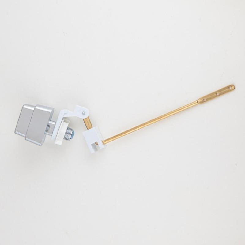 Strong Plastic Side Mount Toilet Flush Handle with Spring Mechanism Trip Levers Replacement for Efficient Water Saving