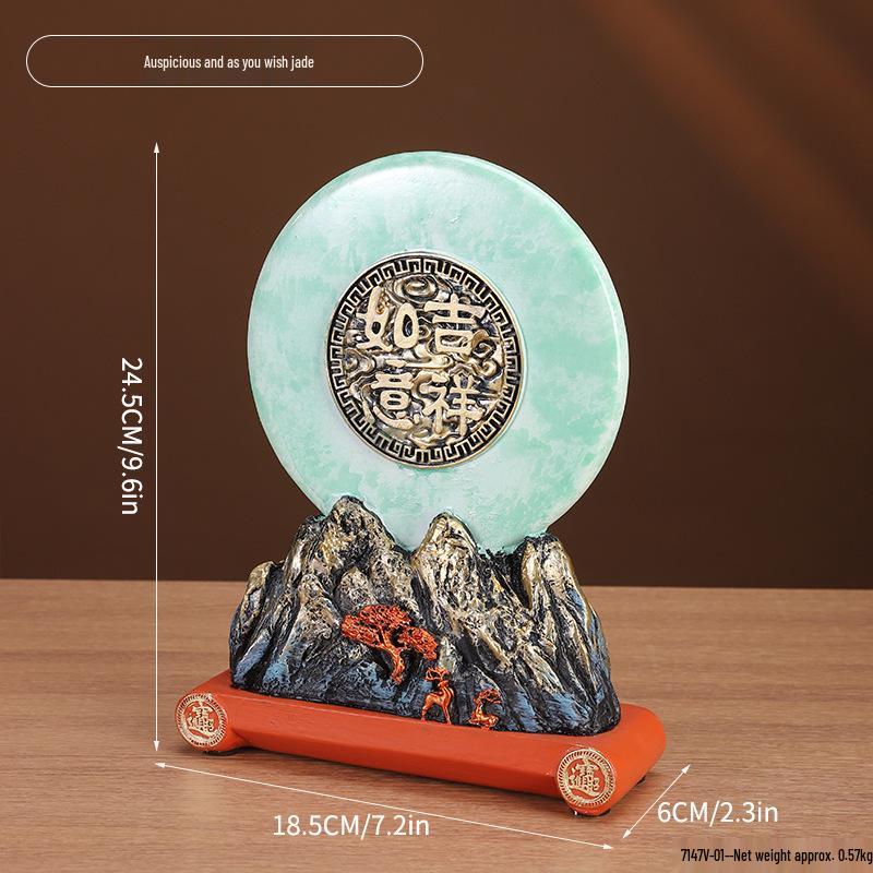 Elegant Resin Ornaments for Home, Office, or Bookshelf Decor