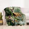 Deer In Forest Scene Blankets are suitable for living rooms, bedrooms, camping, and other places, making them an ideal choice for gifts.