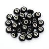 20 Stück/Los 14mm Gelee-Farbe Facettierte Harzperlen Großes Loch Abstandshalter Lose Perlen Für Schmuckherstellung DIY Armband Halskette Großhandel