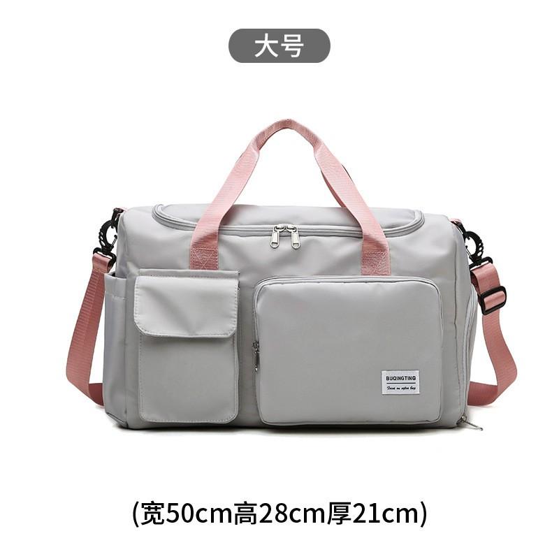 Waterproof Gym Bag Women Men Dry Wet Separation Travel Duffel Backpack Shoulder Tote Yoga Fitness Hiking