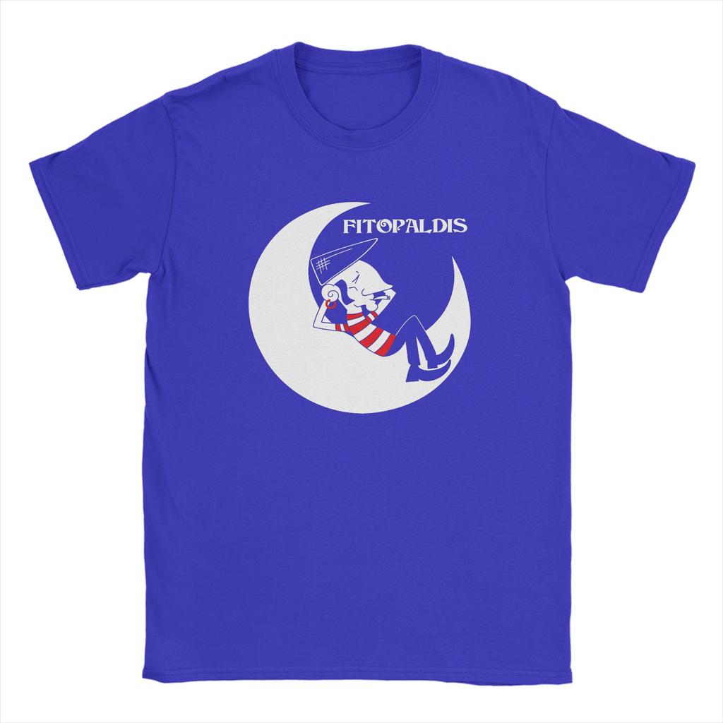 Fitos Fitipaldis Band T Shirt Beach  Harajuku T Shirts Couple Cotton O Neck Oversize Clothes ShortSleeved Aesthetic Tshirt