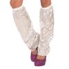 Scaldamuscoli con Paillettes Coprigambe Bling Polsini Elastici Manica per Gamba Costume per Raves Party