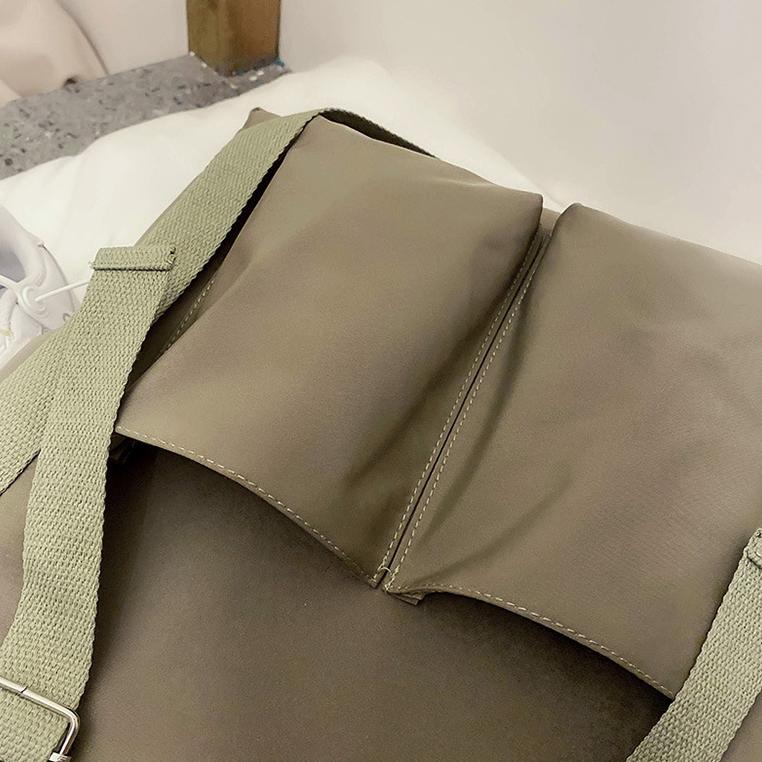 Genți de pânză pentru femei Shopper Genți de mână cu fermoar simple, nailon, impermeabile, de mare capacitate, genți de umăr unice