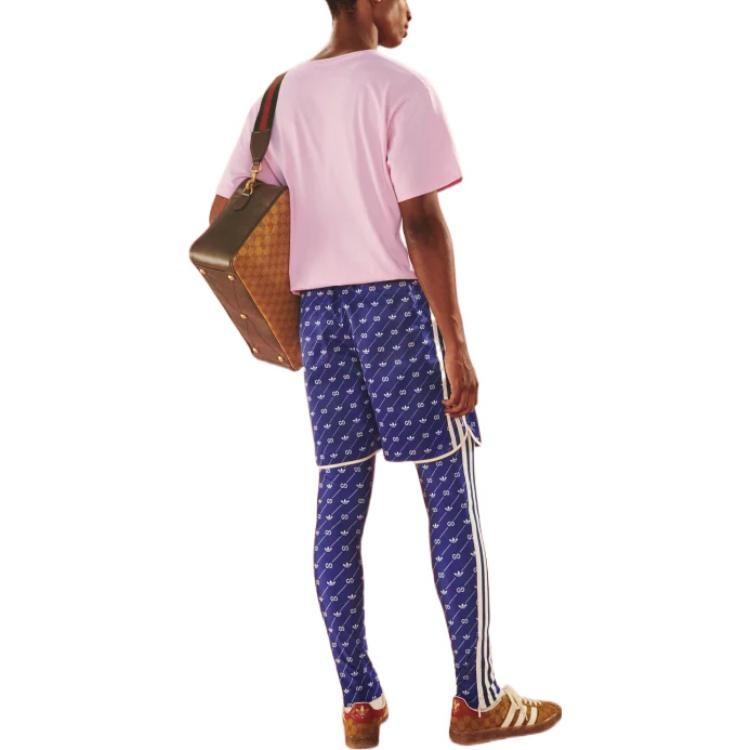 Gucci X Adidas Originals SS22 T Shirt Men's Pink HY2567