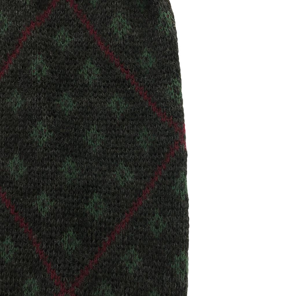 Valentino Garavani 90s Made In Italy Old Overall Handle Long Sleeve Crew Neck Knit Men's Used