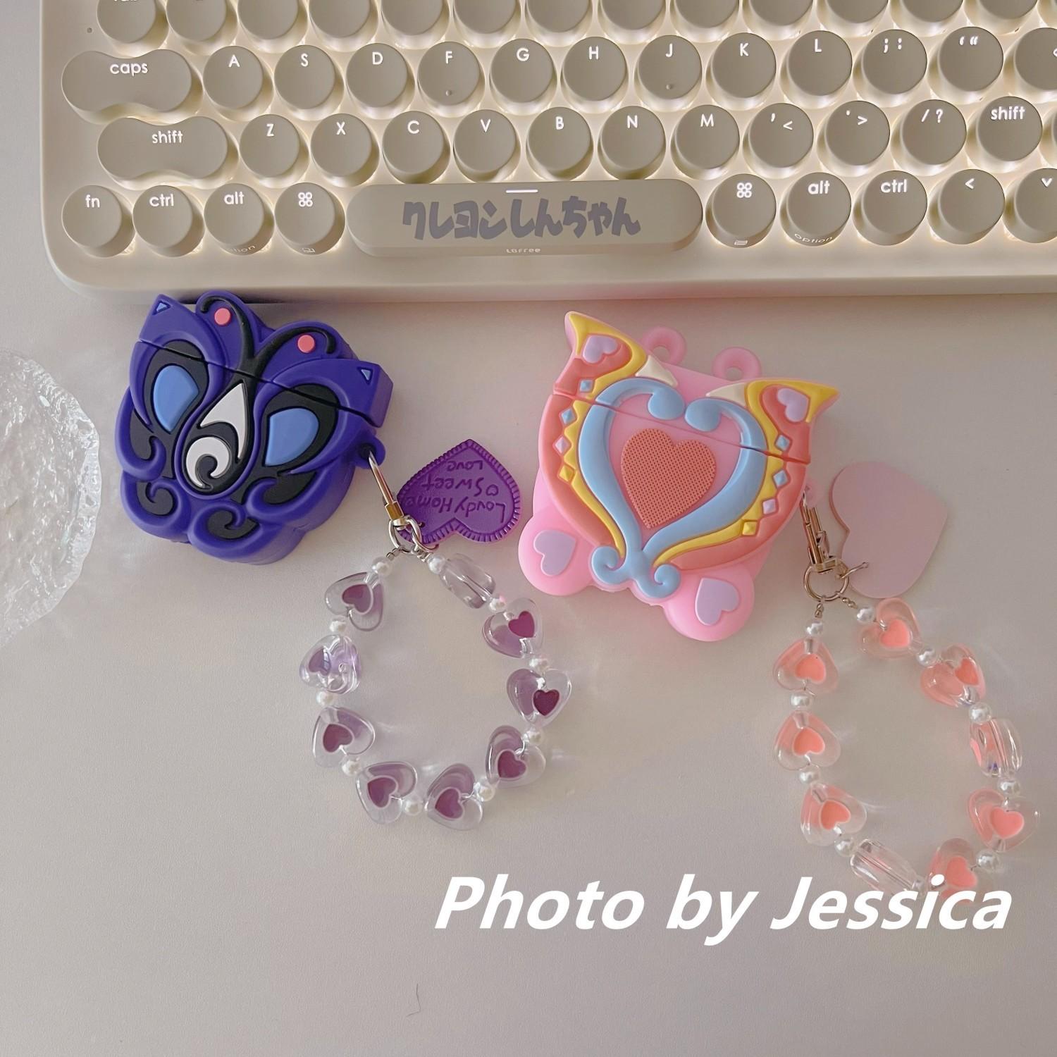 

Робот-оборотень Balala The Fairies, черный для AppleAirPods3GenerationProtective Shell1/2, Bluetooth-наушники