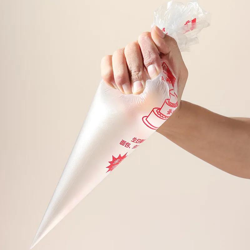 200pcs Disposable Cream Pastry Bags Disposable Piping Bags Cake Icing Sugarcraft Cupcake Piping Bags for Cake Decorating Tools