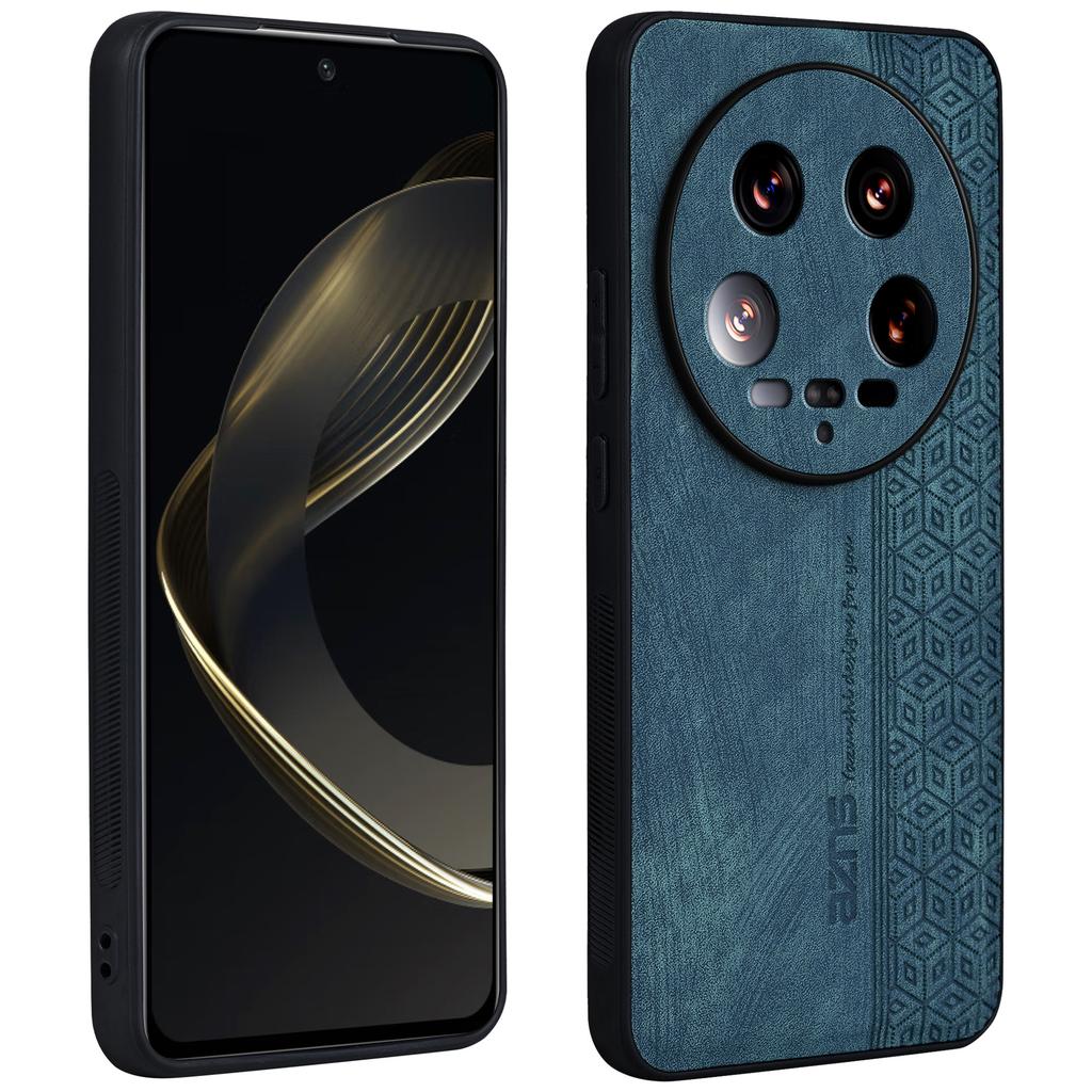 AZNS For Xiaomi 14 Ultra Case Pattern Leather+TPU Drop Protection Phone Cover