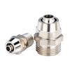 5Pcs Pneumatic Air Fitting PC4 6 8 10 12 14 16mm Thread M5 PT1/8  3/8 1/2 1/4 Quick Lock Connector For Pipe Tube Hose
