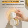 No-Drill Mop Holder Bathroom Mop Hook Suction Cup Wall Mount Broom Holder Wall-Mounted Mop Rack Strong-Hold Mop Stand
