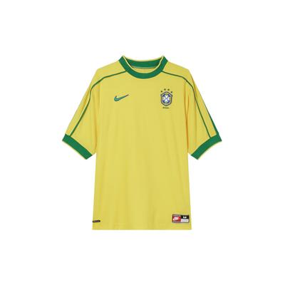Nike Brazilia 1998 Tricou reeditare Varsity Porumb/Pin Verde/Lucky Green Tricou Barbati Galben FZ6682-741