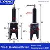Pneumatic Mini Grippers: A/B/C/E Robot Arm Clamps for Injection Molding (J1060/J1080).