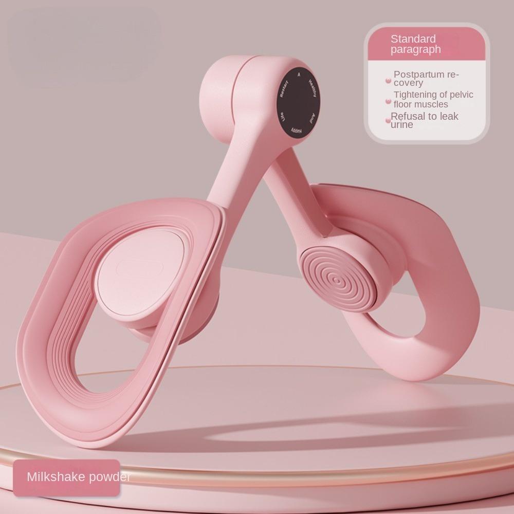 

Многофункциональный тренажер для бедер, регулируемый тренажер для мышц тазового дна для послеродовой реабилитации Pink-B