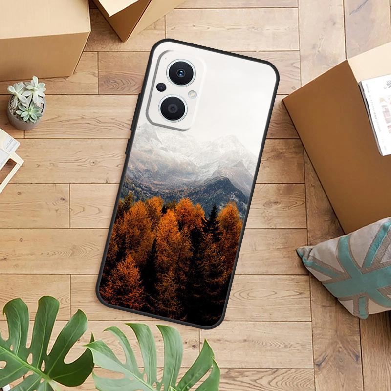 Autumn Leaves Phone Case For OPPO Reno 14 13 11 12 F 10 Pro 8T 7 8 Lite OPPO Find X8 X6 X5 X9 Pro Cover