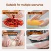 100/200Pcs New Transparent Disposable Gloves Food Grade Leak-proof Cleaning Gloves Oil-proof TPE Latex Free Gloves Household