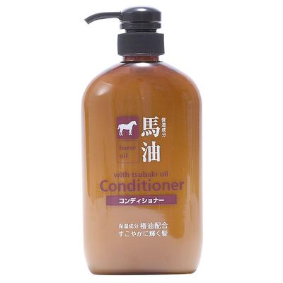 Kumano Pferdeöl-Conditioner mit Kamelienöl, 1 Packung, 600ml