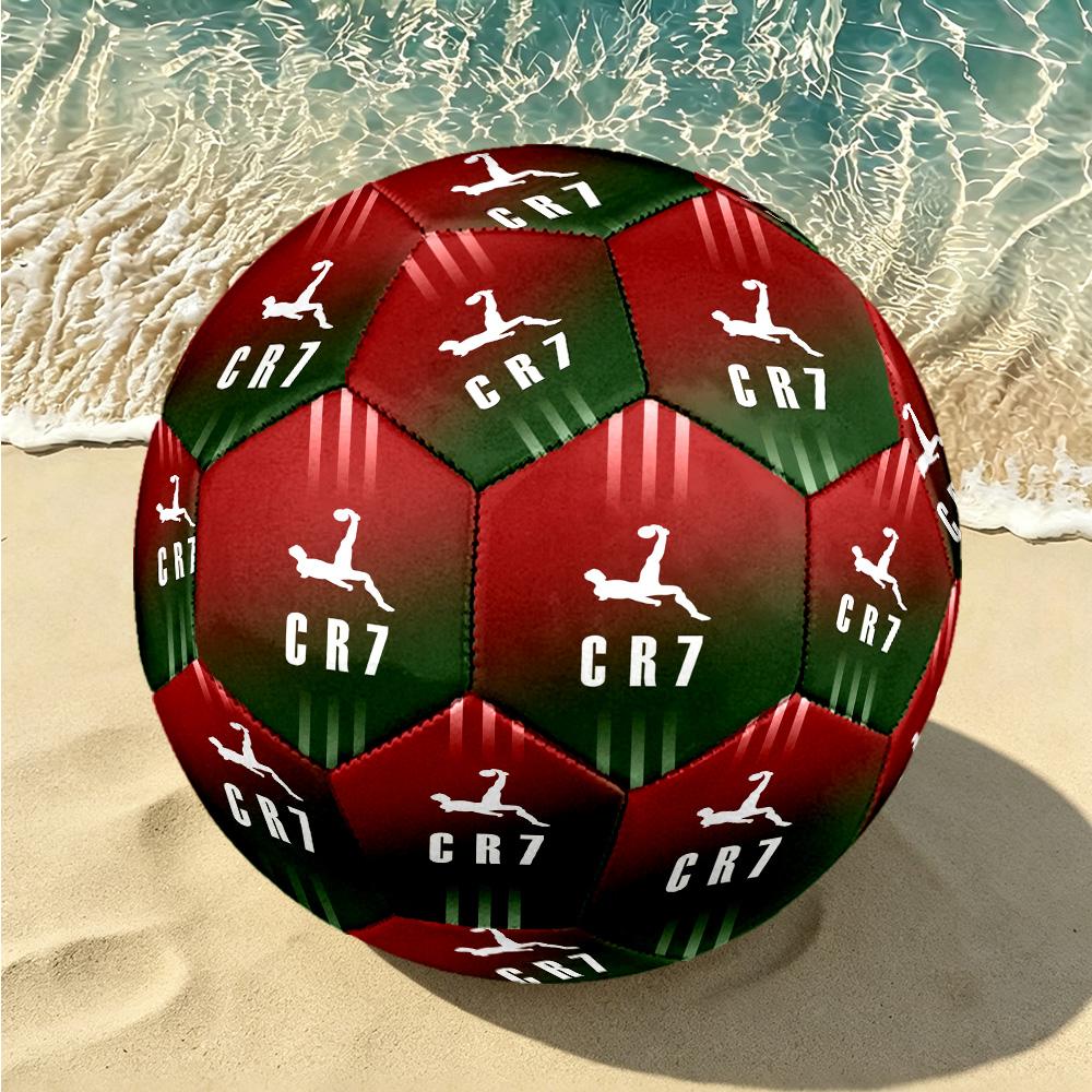 1pc Ronaldo Manchester Soccer Ball Size 5, Suitable for Practice Matches/tournament Training,Lightweight and Durable. cl70220