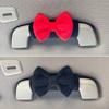 1Pc Car Interior Roof Holder Bow Plush Cover Auto Interior Trim Protection