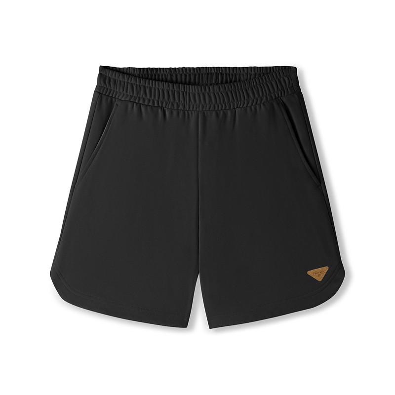 Skechers Breathable Loose Couple Campus Outfit High Street Comfortable Outdoor Commuting Classic Simple Casual Shorts Women shorts L226W047-0018 S